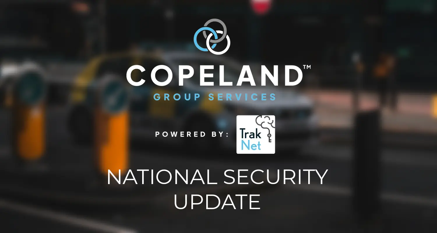 National Security Update Copeland