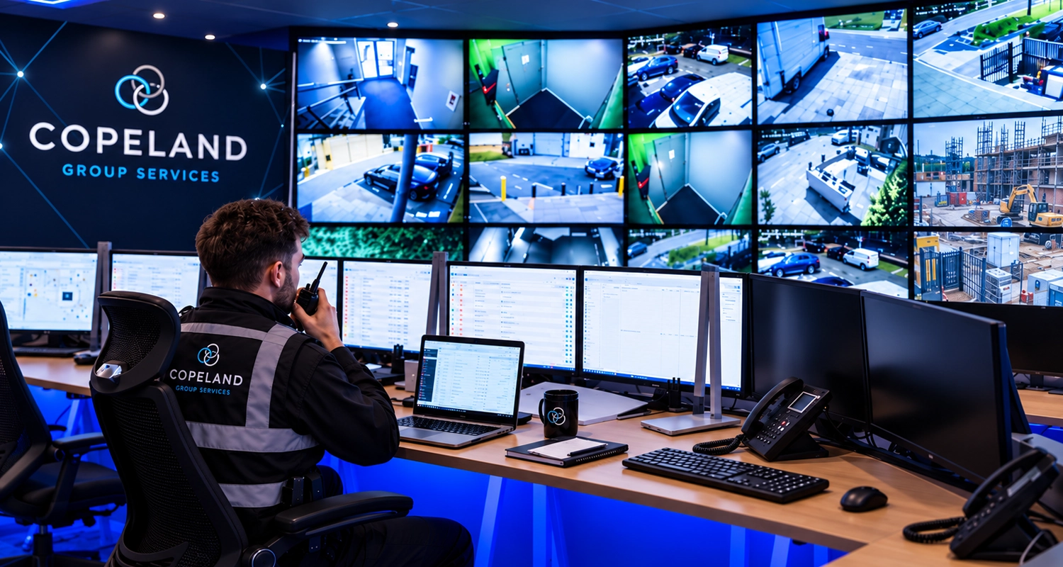 24 hour security control room